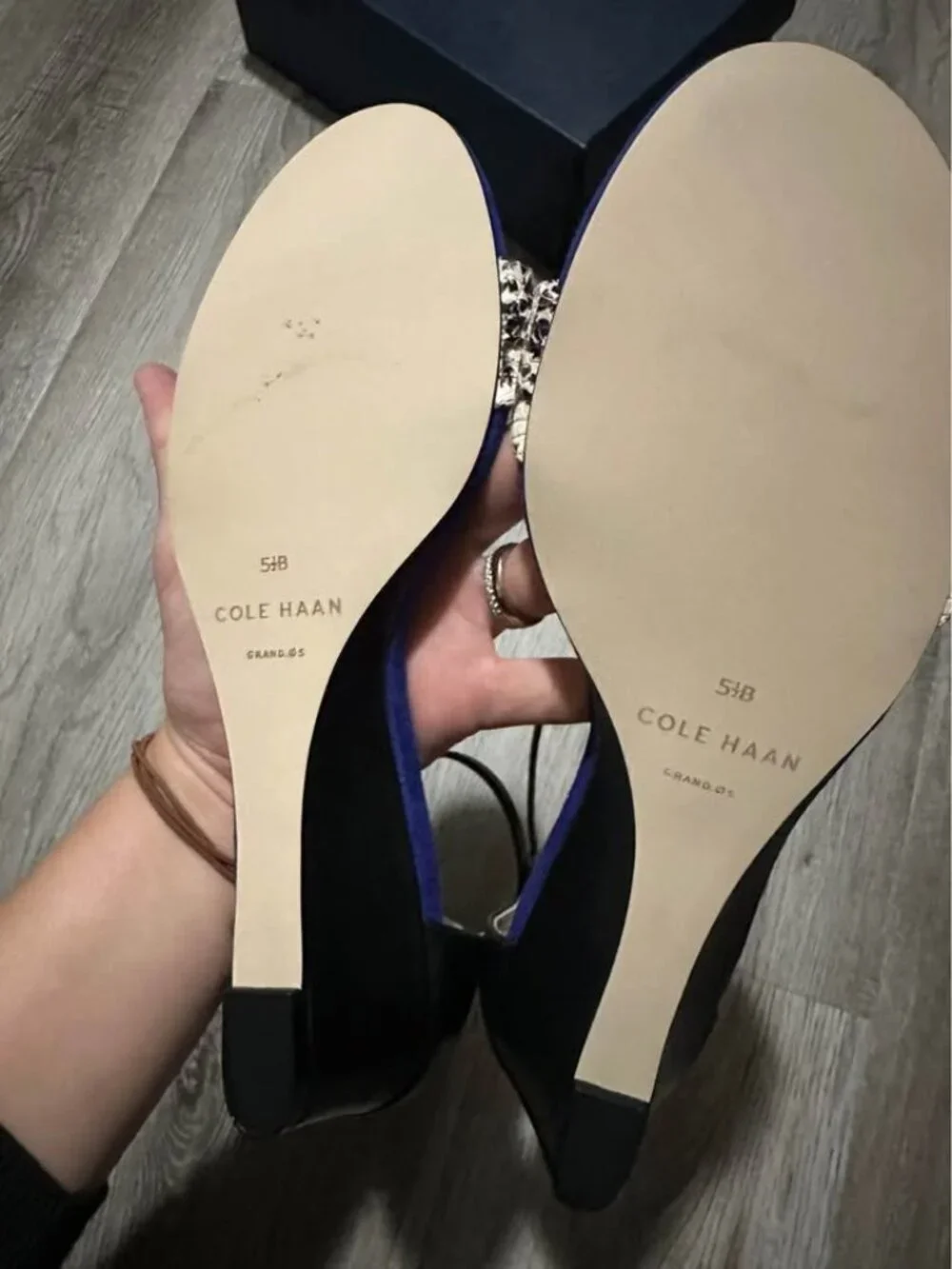 Cole Haan Adderly Wedge Sandals size 5.5